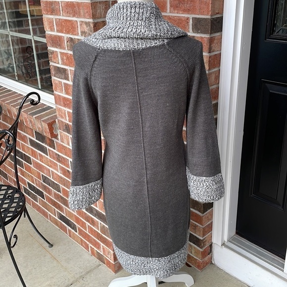 London Time Chunky Knit Sweater Dress - Picture 5 of 6